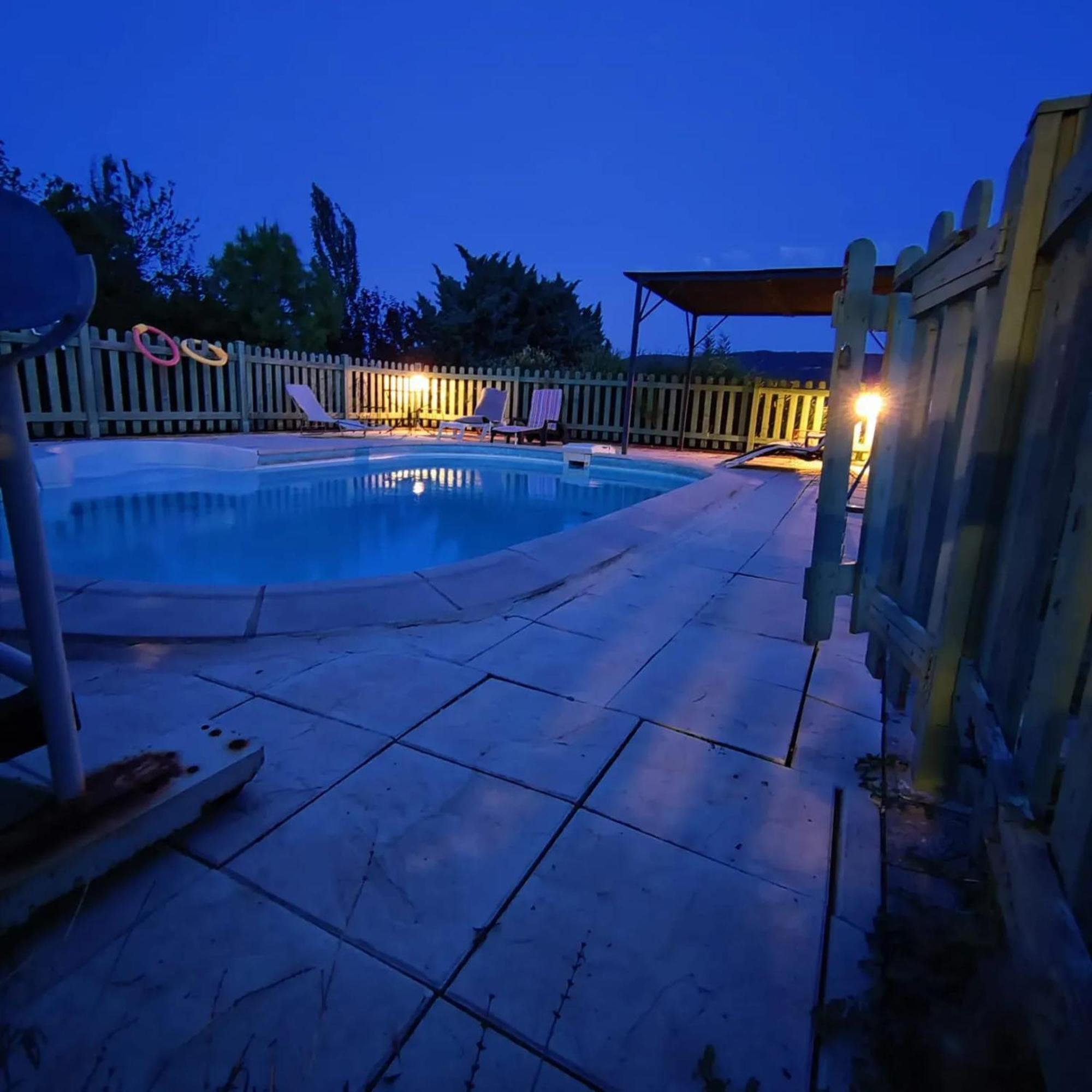 Maison Paisible A Veyras Avec Piscine Privee Et Vue Montagne Extérieur photo
